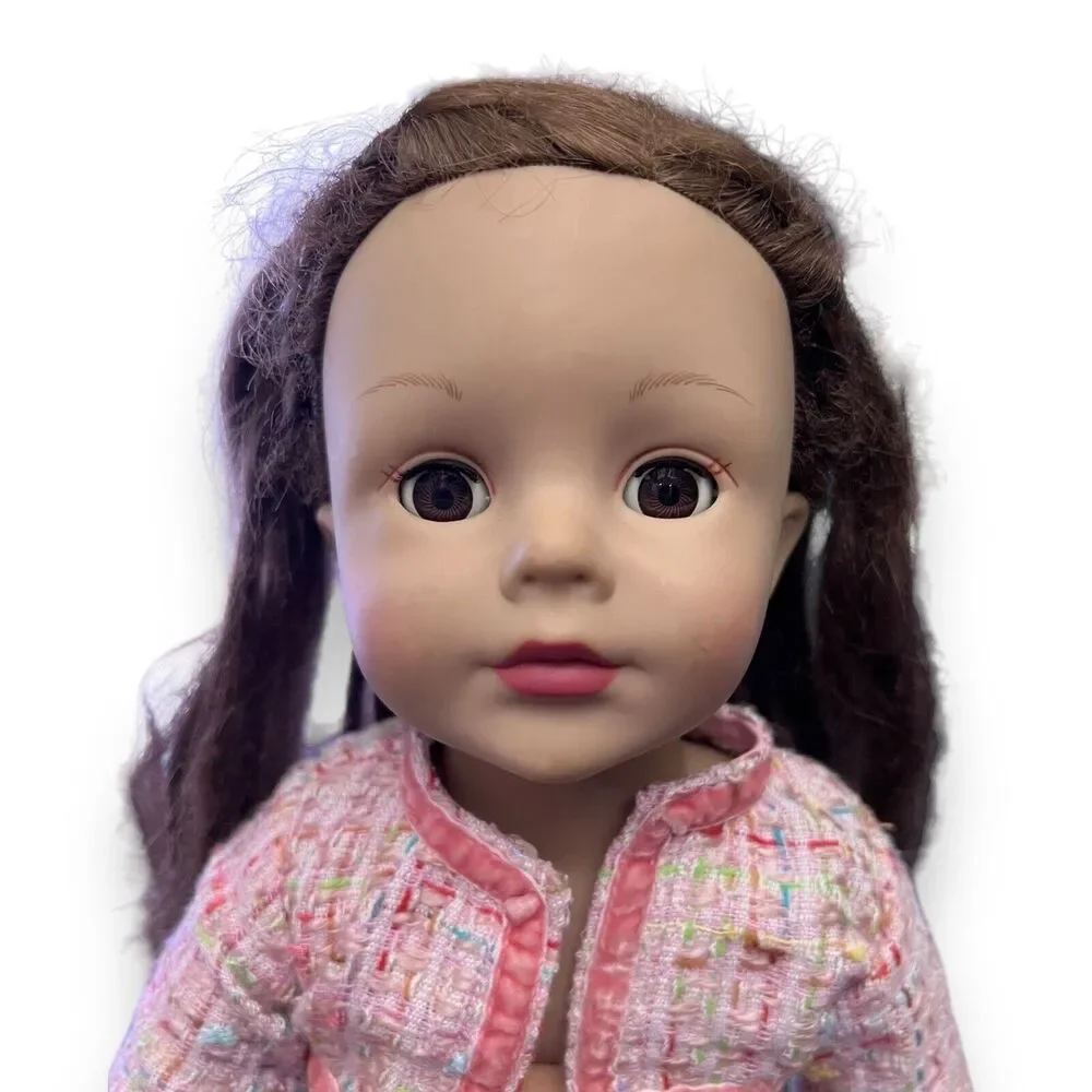 Madame Alexander 18” Brunette And Brown Eyes Crop Top Skirt Girl Doll - 2007